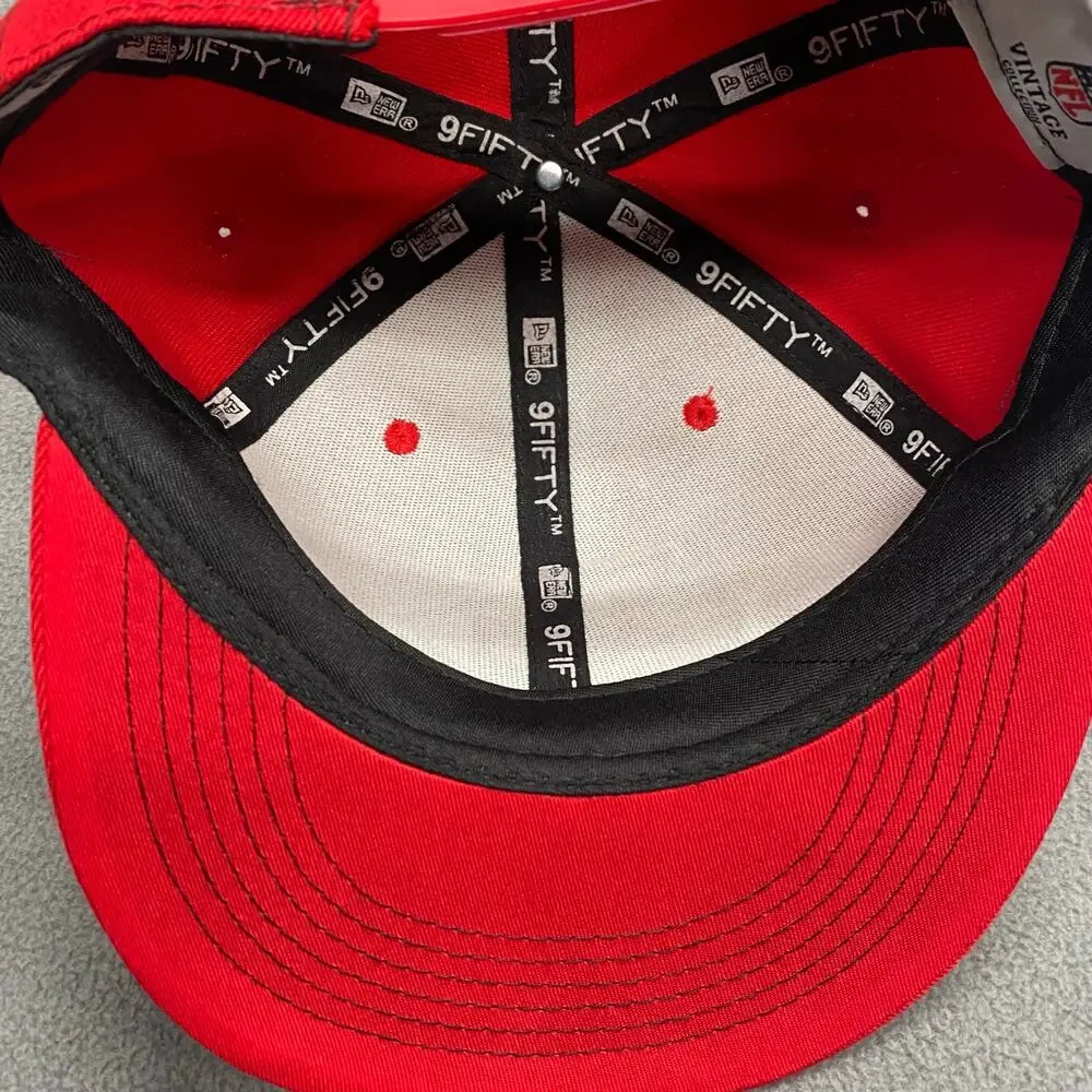 New Era 9Fifty Kansas City Chiefs NFL‎ Vintage Collection Hat SnapBack Football